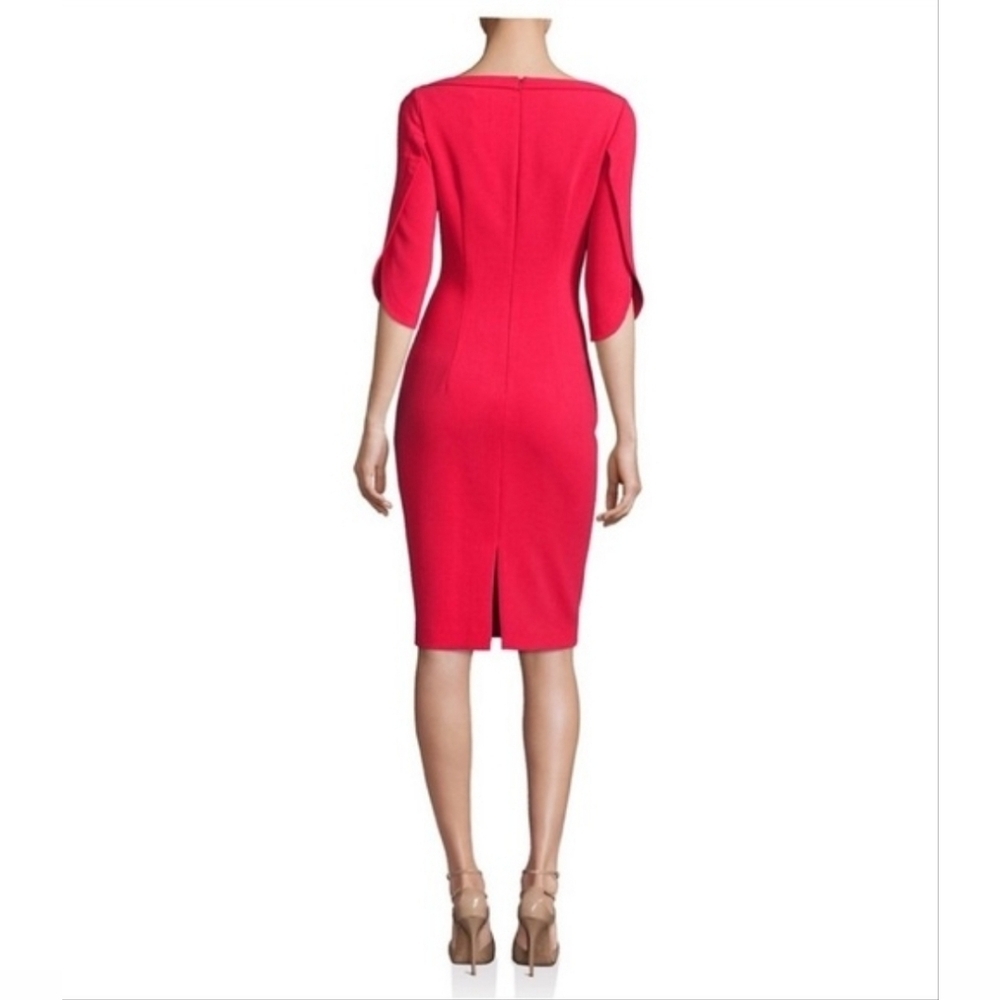 Black Halo Petal sleeves dress size 10 - Picture 2 of 7